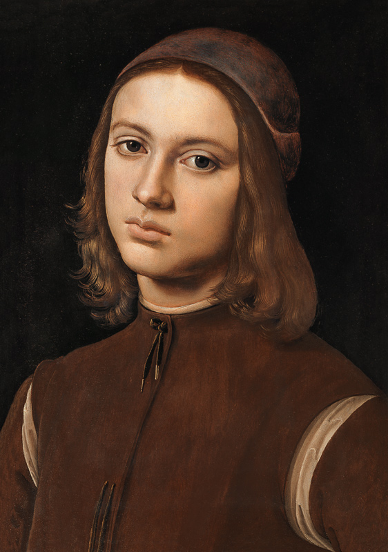 Bildnis eines Jungen from Perugino (eigentl. Pierto di Cristoforo Vanucci)