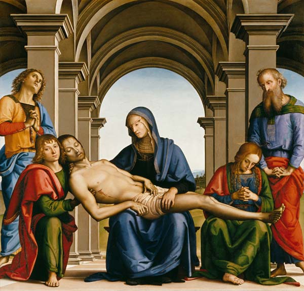 Pietà from Perugino (eigentl. Pierto di Cristoforo Vanucci)