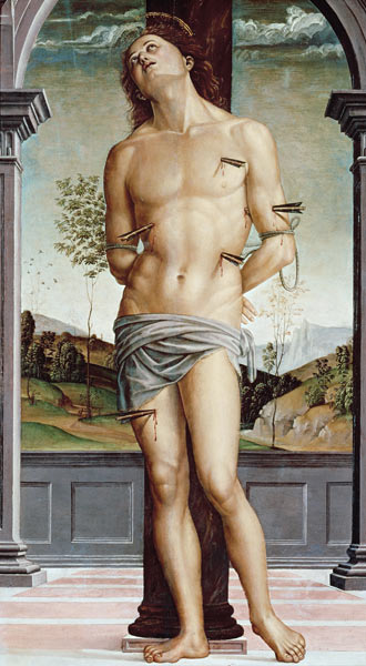 Perugino / St. Sebastian from Perugino (eigentl. Pierto di Cristoforo Vanucci)