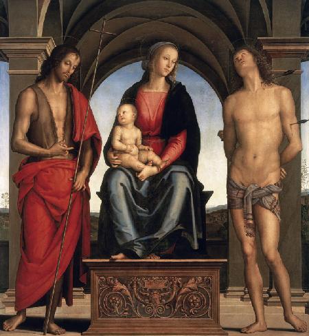 Madonna, Child & Saints / Perugino