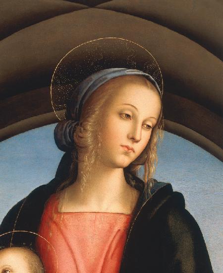 Perugino, Head of Mary