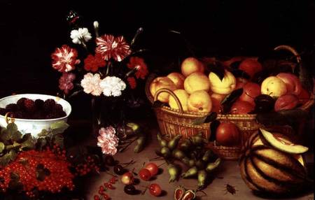 Still Life of Flowers and Fruit from Peter Binoit