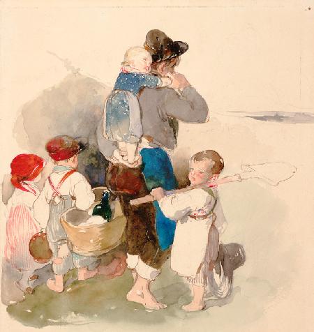 Children on Their Way to Work in the Fields