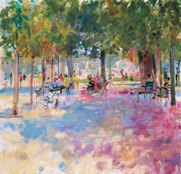 Tuileries, Paris (oil on canvas)  from Peter  Graham