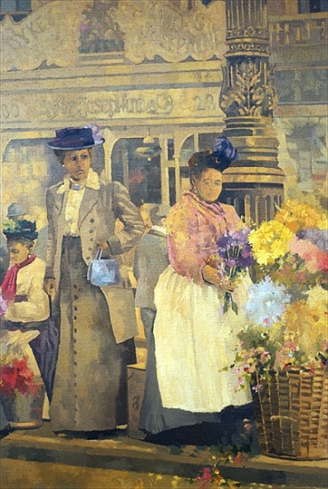 Flower Seller, London from Peter  Miller