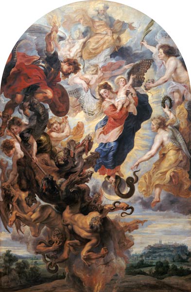 The apocalyptic woman. from Peter Paul Rubens