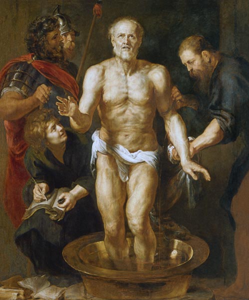 The dying Seneca. from Peter Paul Rubens