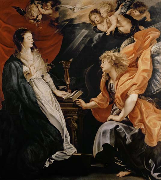 Annunciation from Peter Paul Rubens