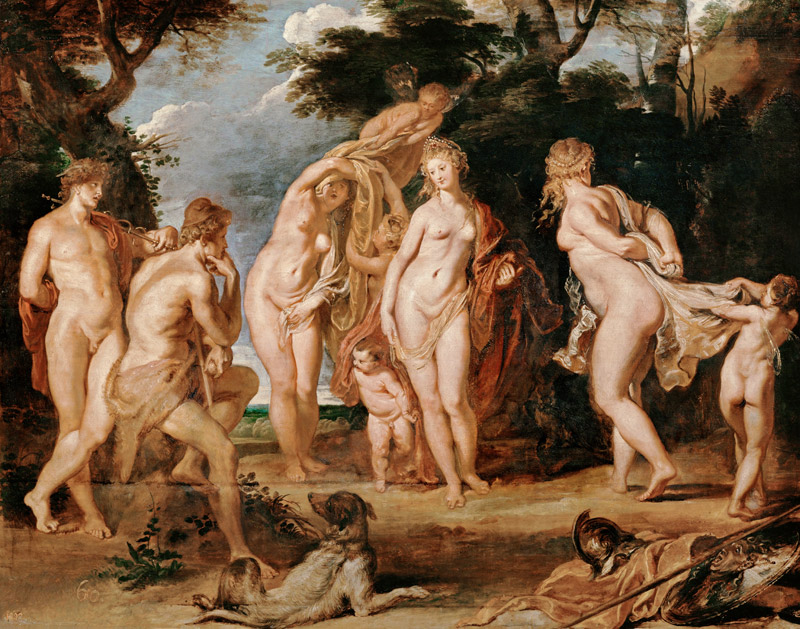 The Judgement of Paris from Peter Paul Rubens