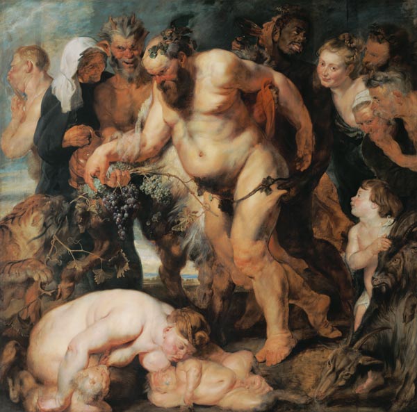 The inebriated Silen from Peter Paul Rubens