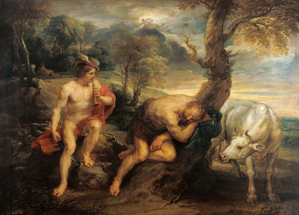 Merkur und Argus from Peter Paul Rubens