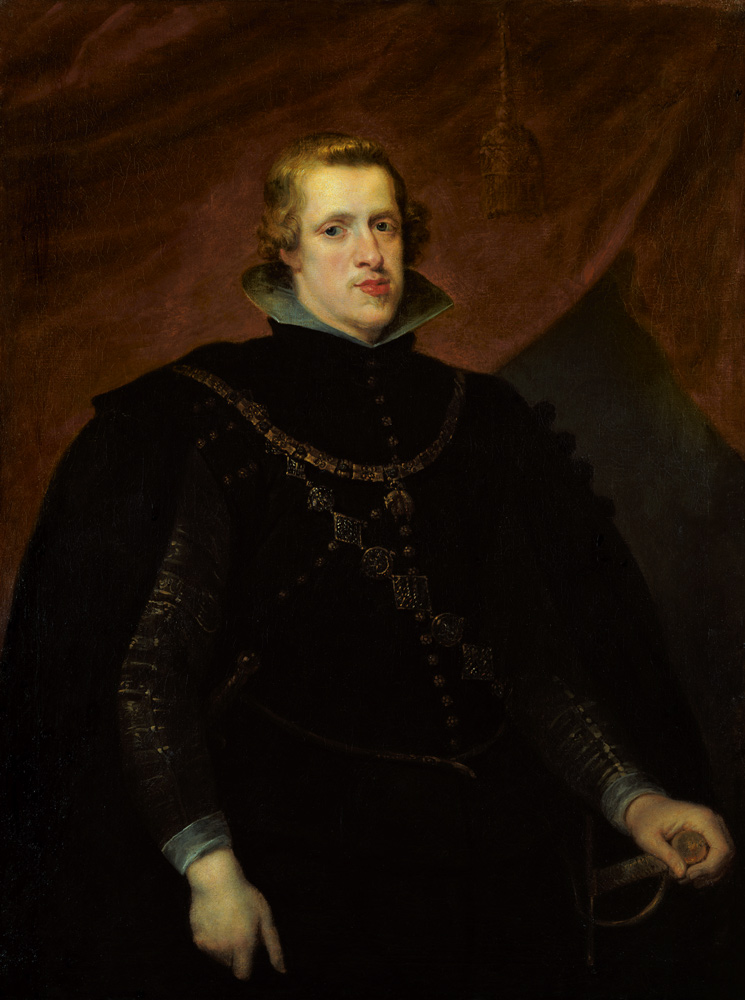 Portrait of King Philip IV of Spain, of the Spanish Netherlands and King of Portugal from Peter Paul Rubens