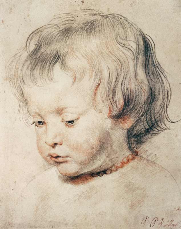 Portrait of a Boy from Peter Paul Rubens