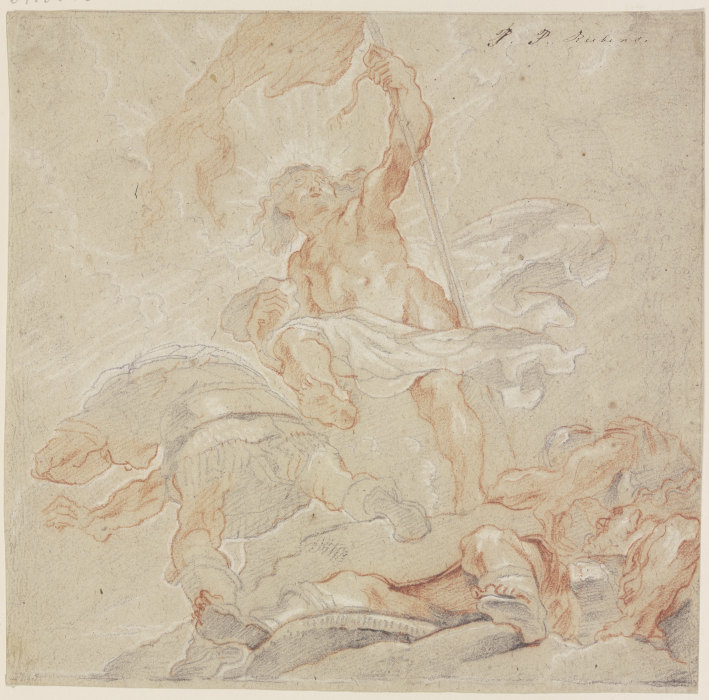 Auferstehung Christi in starker Untersicht from Peter Paul Rubens