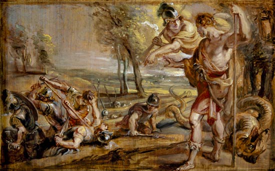 Cadmus Sowing the Dragon's Teeth from Peter Paul Rubens