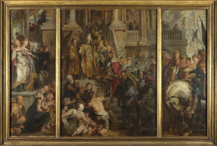 Sketch for High Altarpiece, St Bavo, Ghent from Peter Paul Rubens