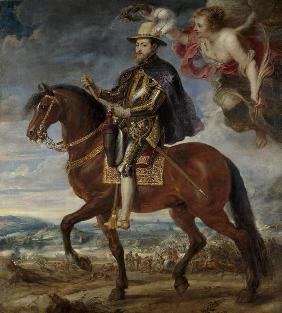 Portrait of Philip II (1527-1598) on Horseback
