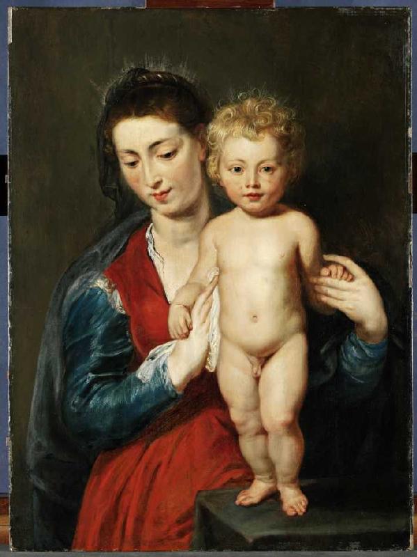 Madonna mit stehendem Kind. from Peter Paul Rubens