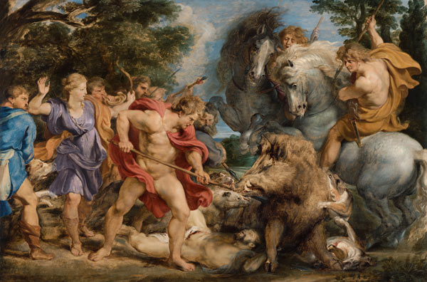 The Calydonian Boar Hunt from Peter Paul Rubens