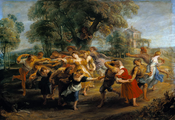 Rural dance. from Peter Paul Rubens