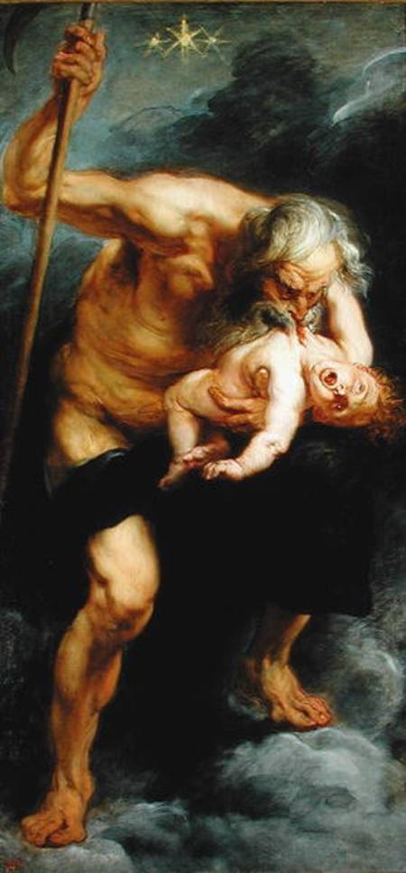 Saturn Devouring his Son from Peter Paul Rubens