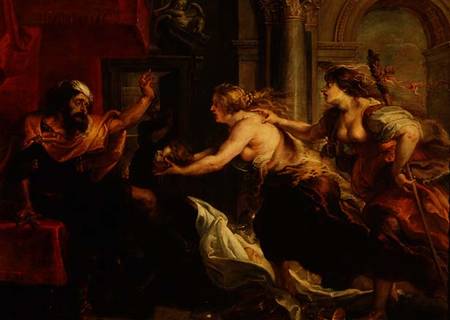Tereus confronted with the head of his son Itylus from Peter Paul Rubens