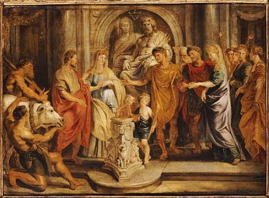 The Marriages of Constantine and Fausta and of Constantia and Licinius from Peter Paul Rubens
