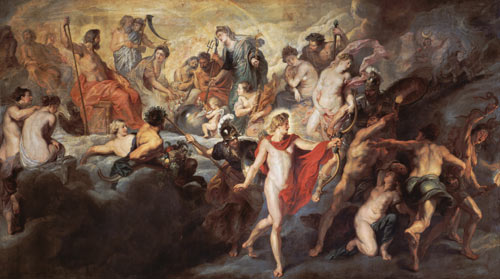 Medici cycle: the power of the queen (or: the advice of the gods) from Peter Paul Rubens