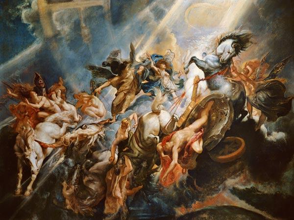 The Fall of Phaeton c.1604-08 (oil on canvas)