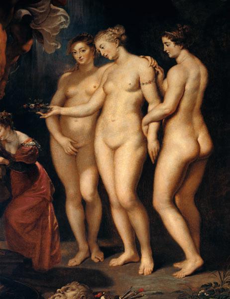 The Medici Cycle: Education of Marie de Medici, detail of the Three Graces
