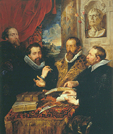 Die vier Philosophen. from Peter Paul Rubens
