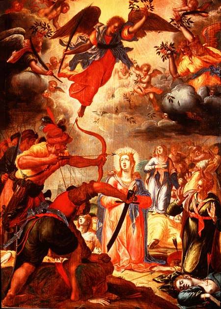 The Martyrdom of St. Ursula from Peter Witte