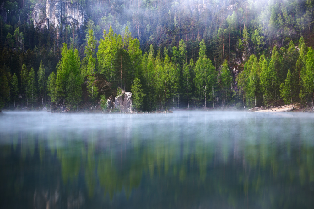 Magical Morning Lake from Petr Poppl
