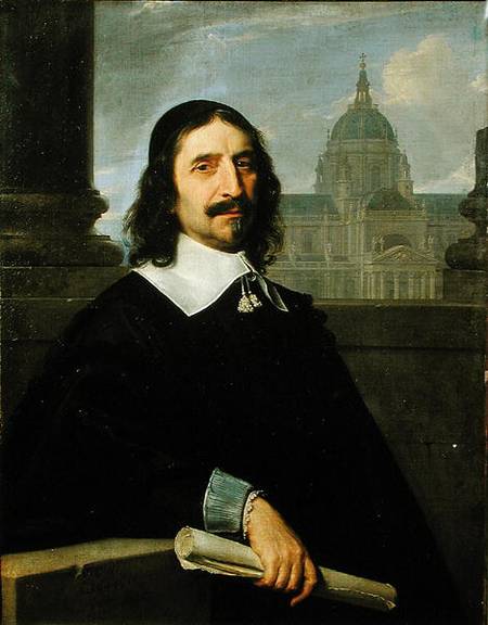 Jacques Lemercier (c.1590-1660) from Philippe de Champaigne