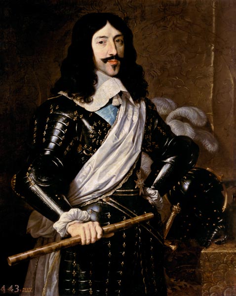 Portrait of Louis XIII (1601-43) from Philippe de Champaigne
