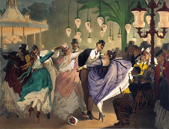 Waltz at the Bal Mabille from Philippe Jacques Linder