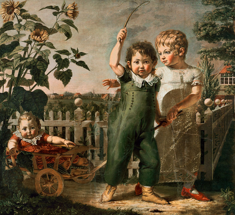 The Hülsenbeckschen children from Phillip Otto Runge