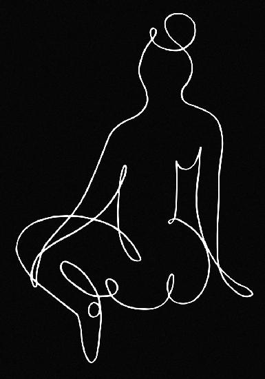 lineart_nude black pica_002_Black