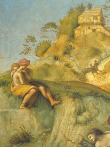 Ausschnitt aus "Perseus befreit Andromeda" from Piero di Cosimo