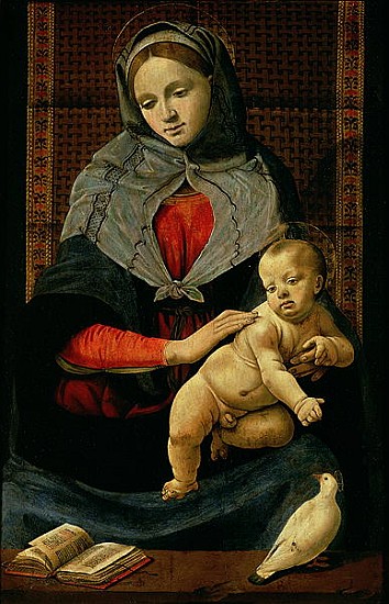 Madonna and Child with a Dove from Piero di Cosimo