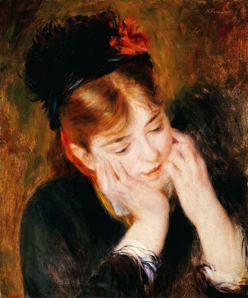 Kontemplation from Pierre-Auguste Renoir