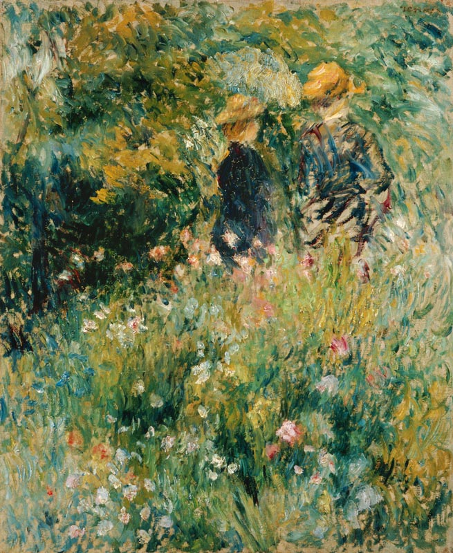 Conversation In A Rose Garden from Pierre-Auguste Renoir