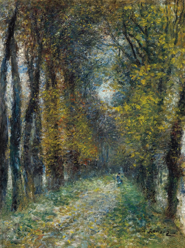 L'allée couverte from Pierre-Auguste Renoir