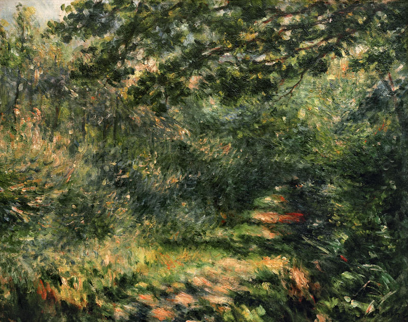 Renoir / Forest path / c.1875 from Pierre-Auguste Renoir