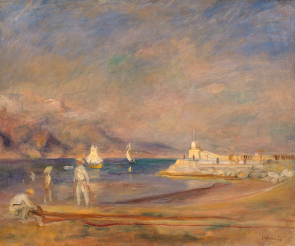 Saint-Tropez from Pierre-Auguste Renoir