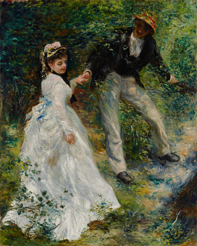 Auguste Renoir / The Promenade / 1870 from Pierre-Auguste Renoir
