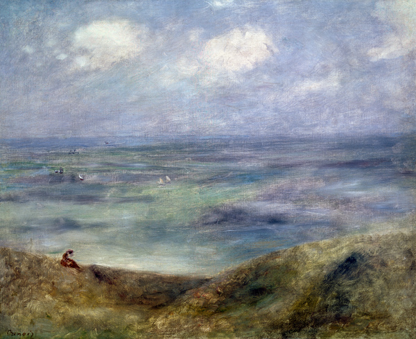 View of the Sea, Guernsey from Pierre-Auguste Renoir