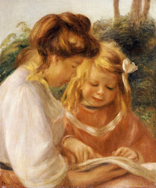 The Alphabet, Jean And Gabrielle from Pierre-Auguste Renoir