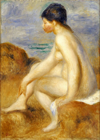 Bather from Pierre-Auguste Renoir