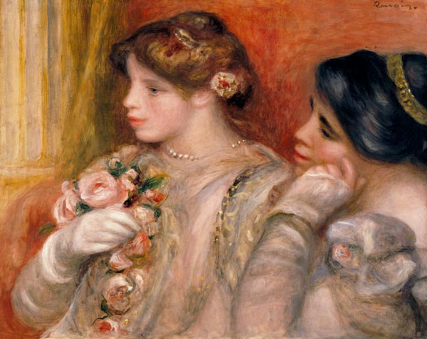 Dans La Loge, c.1908 from Pierre-Auguste Renoir